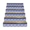 Homeroots 5 x 5 in. Blue & White Gerbera Peel & Stick Removable Tiles 400071 - alternate 6